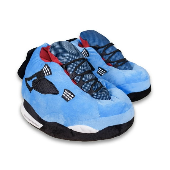 Sneaker Slippers, Trendy Plush Home Shoes One Size Fits Most