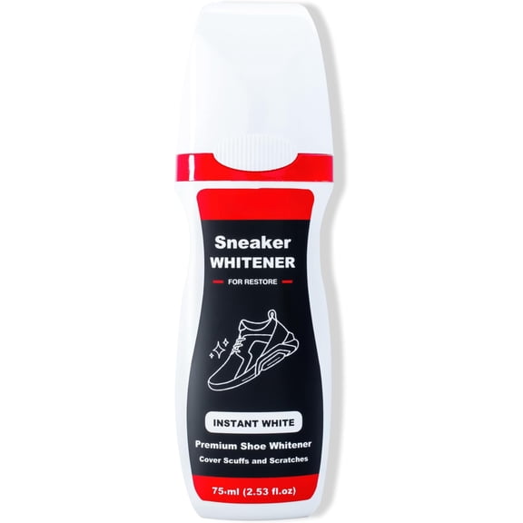 Sneaker Whitener for Shoes - Restore Whiteness Canvas, Leather, and rubber (2.53 fl oz)