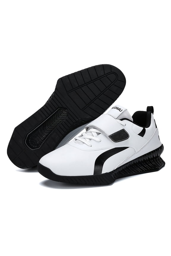 Sneakers, -1 Professional Squat Shoes, Men's Weightlifting Shoes, Deadlift Support Balance Shoes, Women's Fitness Grip, Strength Lift, Anti-slip Comprehensive Training Shoes
