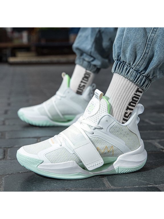 Sneakers, Basketball Shoes, Sound on Friction, Professional Performance, Wear-Resistant, Non-Slip, Shock-Absorbing, Men, Outdoor, Training, 2026 New