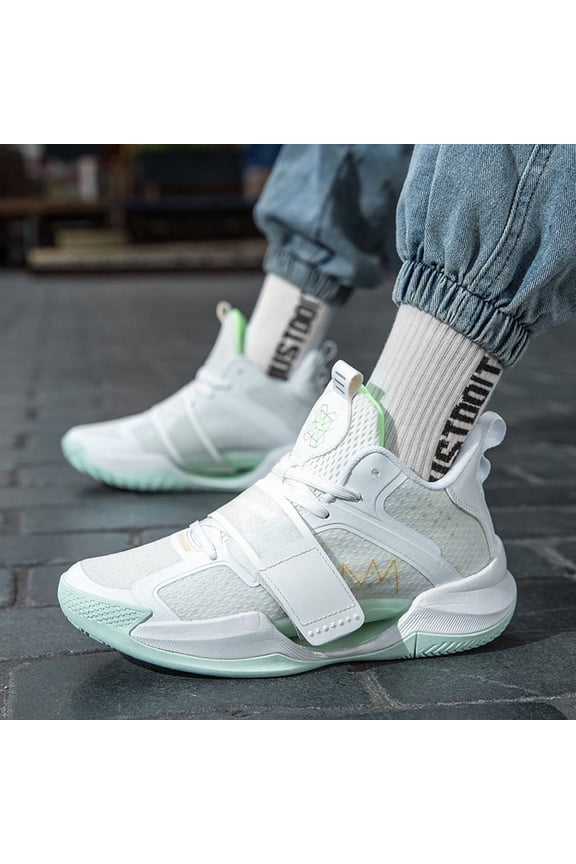 Sneakers, Basketball Shoes, Sound on Friction, Professional Performance, Wear-Resistant, Non-Slip, Shock-Absorbing, Men, Outdoor, Training, 2026 New