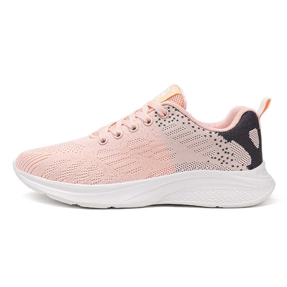 Sneakers Breathable Knit Mesh Lightweight Casual Running Shoes For Comfort And Performance In Athletic Fashion