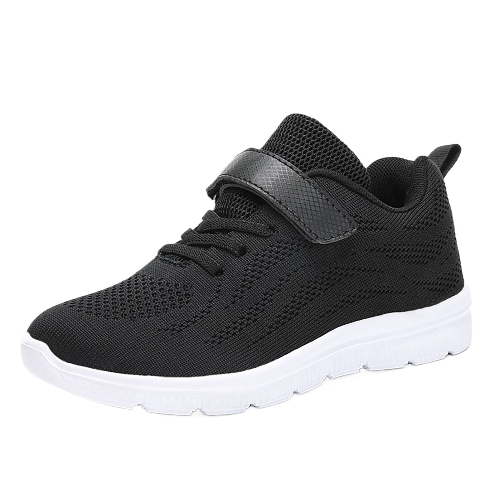 Sneakers For Boys Mesh Lace Shoes Fashion Mesh Lace Non Slip Breathable Sport Shoes 7 Years-8 Years