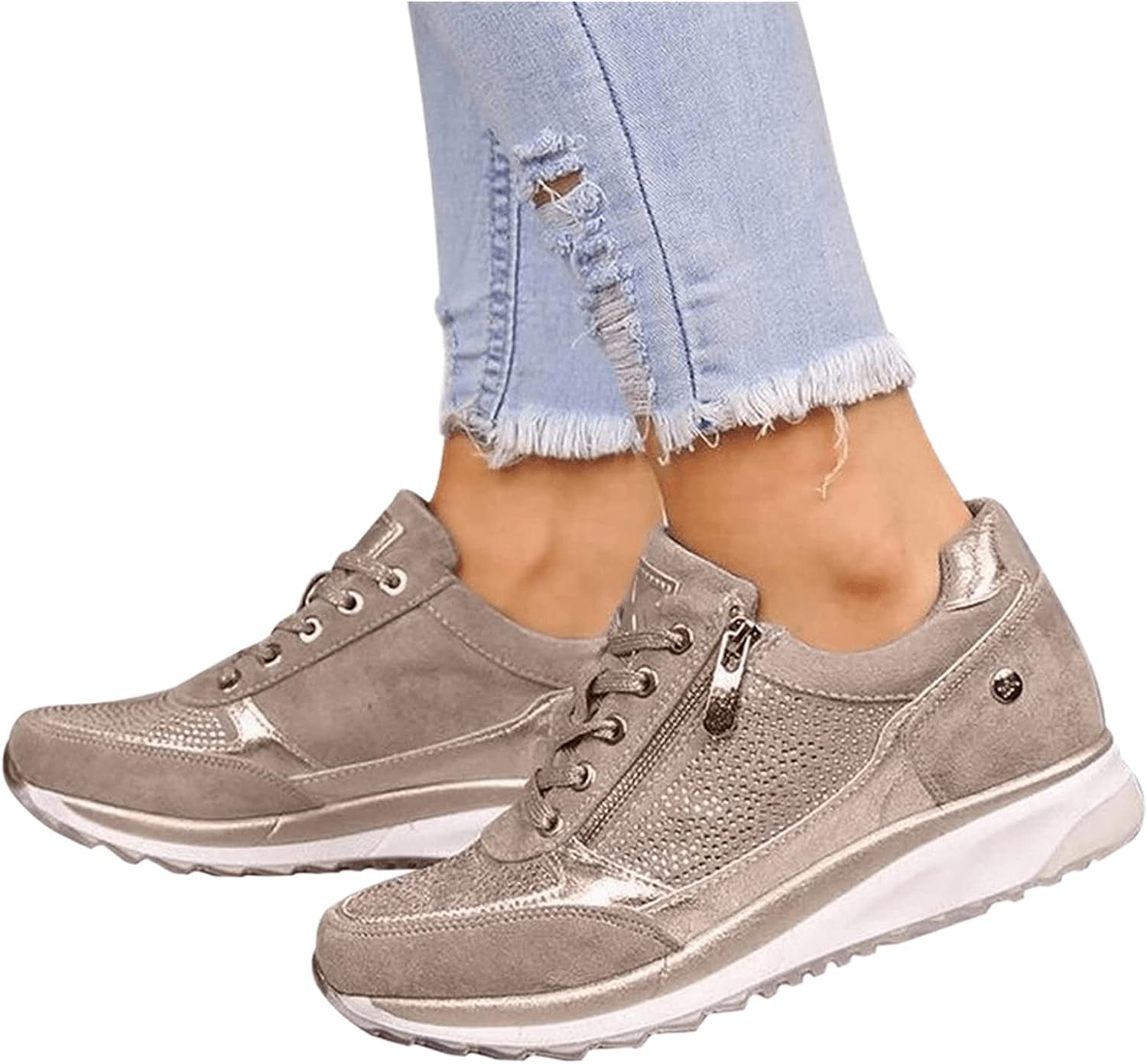 slip on arch support sneakers