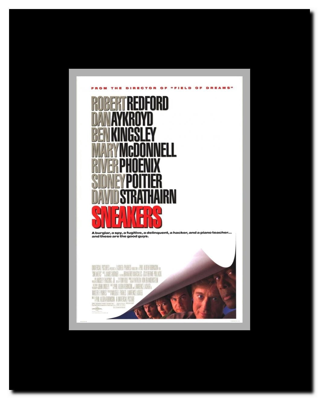 Sneakers Framed Movie Poster