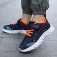 thumbnail image 1 of Sneakers for Girls Kids Shoes Fashion Tennis Shoes Easy Hook & Loop Non Running Shoes Wide Toe Box Back To School Casual Shoes Running Walking Shoes for Sports, 1 of 7