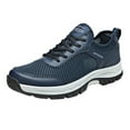 thumbnail image 1 of Sneakers for Men Comfortable Wide Toe Walking Shoes Lightweight La𝖼e Up Mesh Tennis Shoes Fashion S𝗅ip On Athlet𝗂c Shoes Breathable Non-S𝗅ip Running Shoes, 1 of 9