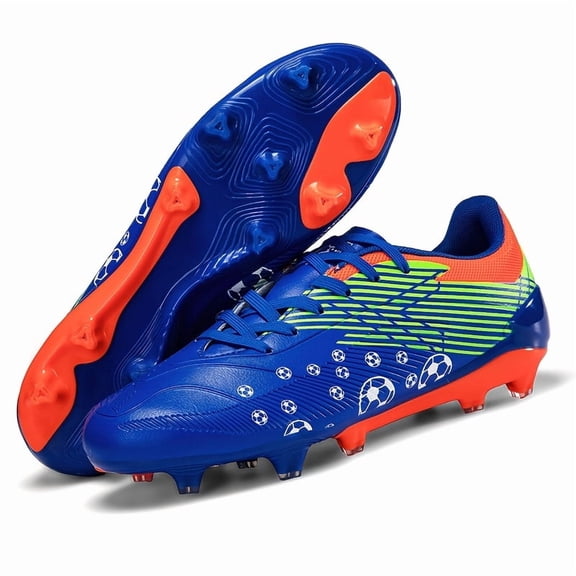 Sneakers, Men's Outdoor Sports Soccer Cleats with Long Studs, Professional Athletic Football Shoes