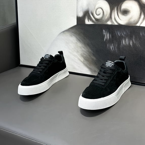 Sneakers, Men's Skate Shoes 2026 Spring New Arrival, Comfortable, Fashionable, Versatile Sports Shoes for Men,Korean Style Casual Shoes with Upper, Breathable Soft Sole