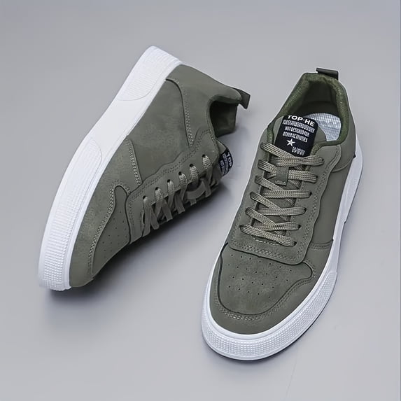 Sneakers, Men's Skate Shoes 2026 Spring New Arrival, Comfortable, Fashionable, Versatile Sports Shoes for Men,Korean Style Casual Shoes with Upper, Breathable Soft Sole