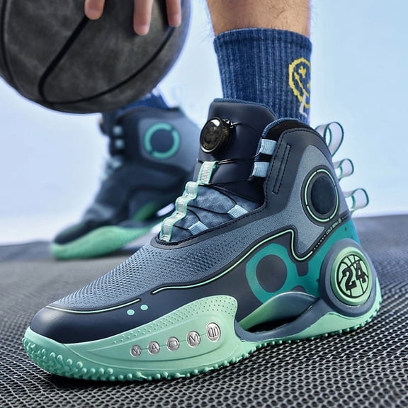 [Sneakers] Newly Designed Men'S Basketball Footwear That Is Sturdy, Slip-Resistant, Breathable, And Cushioned. Ideal for Novices, High Schoolers, And College Students Engaging in Sports