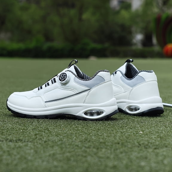 [Sneakers] Outdoor Golf Shoes Versatile Swivel Buckle Structure Convenient Putting on And Taking Off Experience Multi-Terrain Adaptation
