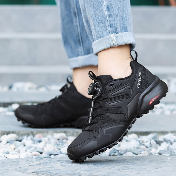 Sneakers, Road Bike Cycling Shoes Non-Locking Fashion Men's Mountain Wear-Resistant Hiking Casual Outdoor Shoes Climbing Shoes Sports