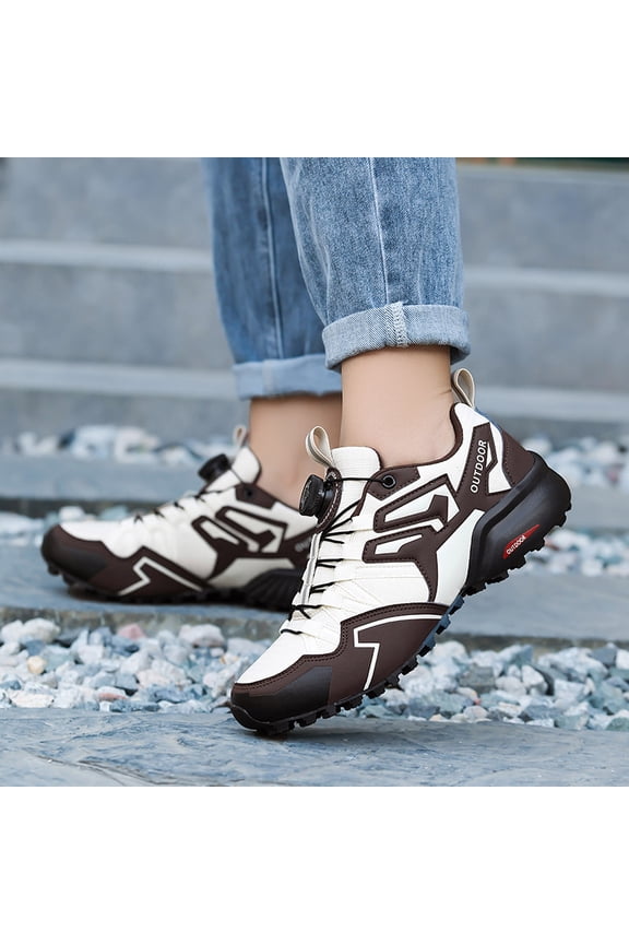 Sneakers, Road Bike Cycling Shoes Non-Locking Fashion Men's Mountain Wear-Resistant Hiking Casual Outdoor Shoes Climbing Shoes Sports