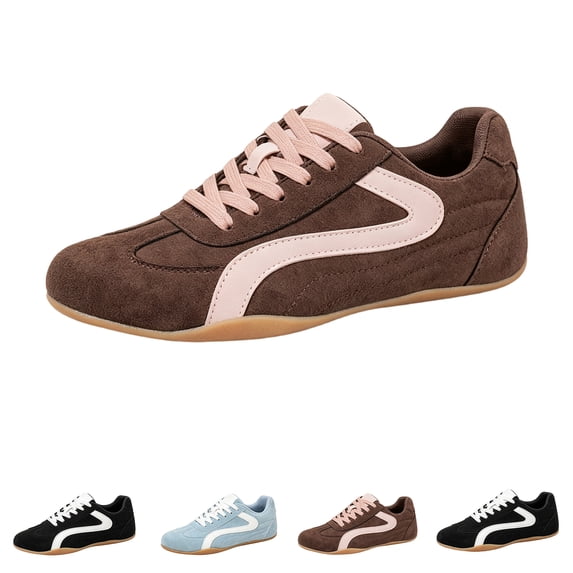 Sneakers for Women Casual Tennis Shoes Lace up Comfortable Women's Fashion Sneakers with Cushion Insole, Ideal for Walking, Travel, Workout, Daily Wear