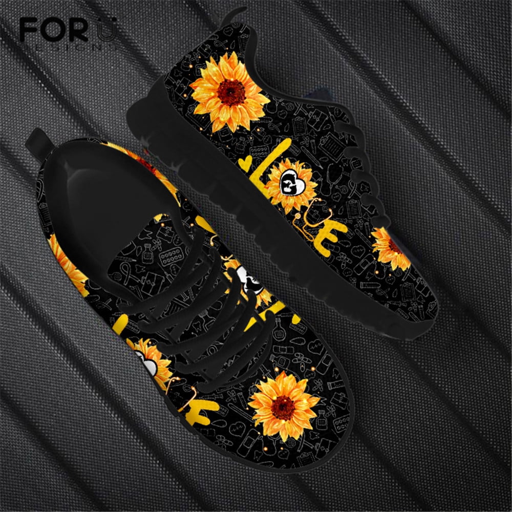 Autumn Sunflower Women's Sneakers
