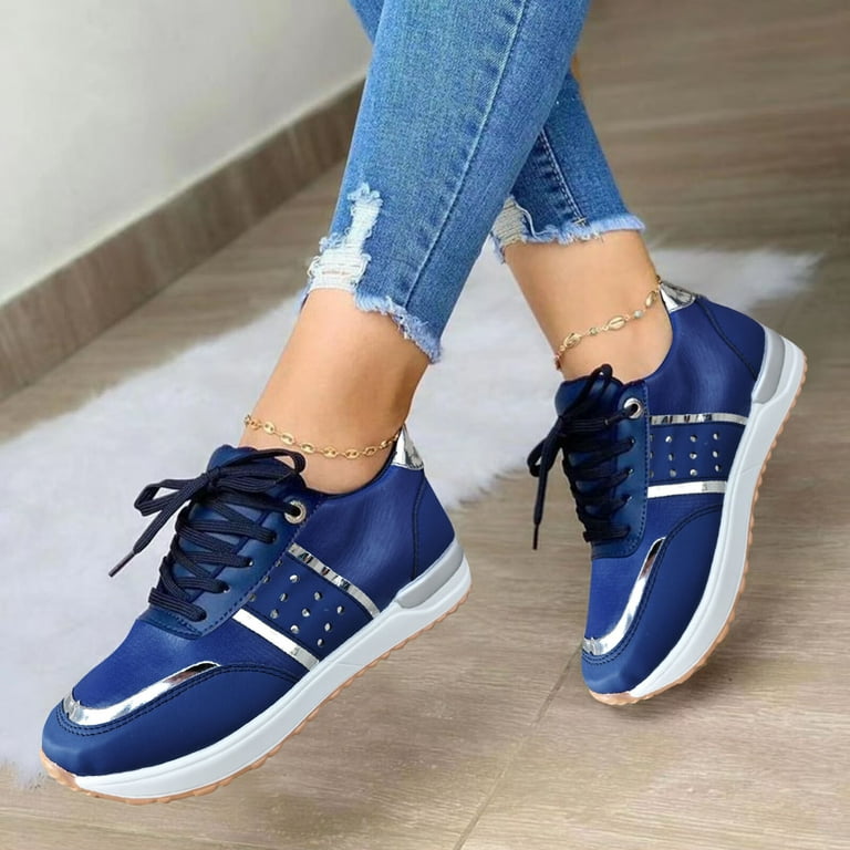 Flat outlet bottom sneakers