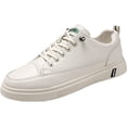 thumbnail image 1 of Men's sports shoes - Lightweight and breathable sports casual sneakers (White US 8.5 men), 1 of 11