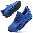 thumbnail image 1 of Sneakers for Men Slip on Fashion Sport Running Tennis Athletic Walking Shoes Gym Runner Trail Shoes Royal Blue Size 13, 1 of 10