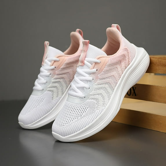 XIMIN Sneakers for Mens Athletic Shoes Mens Casual Sneakers Lightweight Round Toe Flats Comfortable & Slip-Ons Platform Sneakers for Women