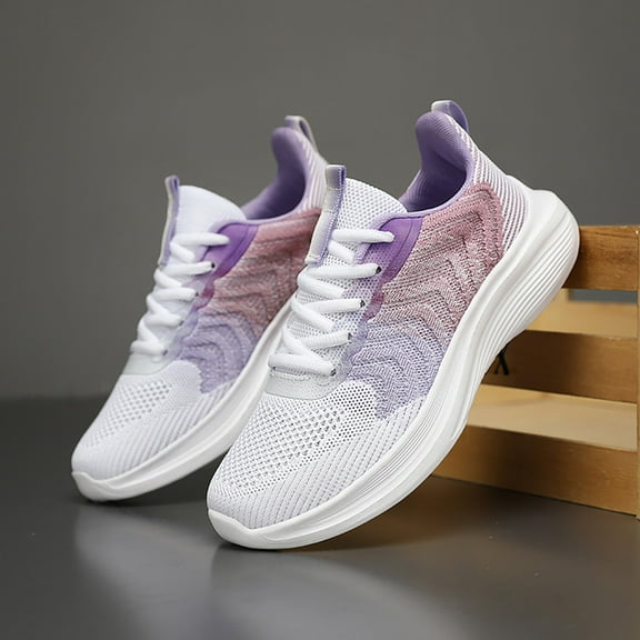 XIMIN Sneakers for Mens Athletic Shoes Mens Casual Sneakers Lightweight Round Toe Flats Comfortable & Slip-Ons Platform Sneakers for Women