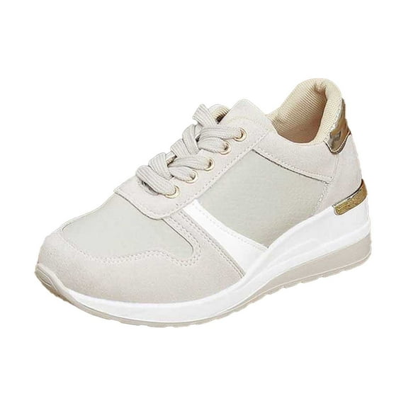 Sneakers for Women Fashionable Casual Platform With Lace Up Design For Comfortable Daily Wear