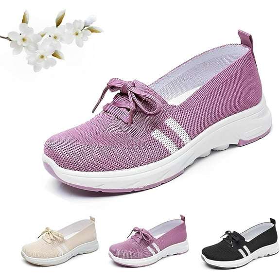 Sneakers for Women - Lightweight Shoes with Breathable Fabric  &  All-Day Comfort