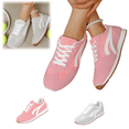thumbnail image 1 of Sneakers for Women Platform Lace UpCasual Lightweight Sneakers Daily Non-Slip Outdoor Walking Shoes, 1 of 5
