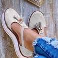 thumbnail image 1 of Sneakers for Women Slip On Low Top Walking Shoes Casual Summer Comfort Non Slip Flat Loafers, 37, 1 of 6