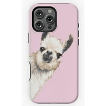 Sneaky Llama Cute Phone Case for iPhone 16 15 14 13 12 11 Pro Max