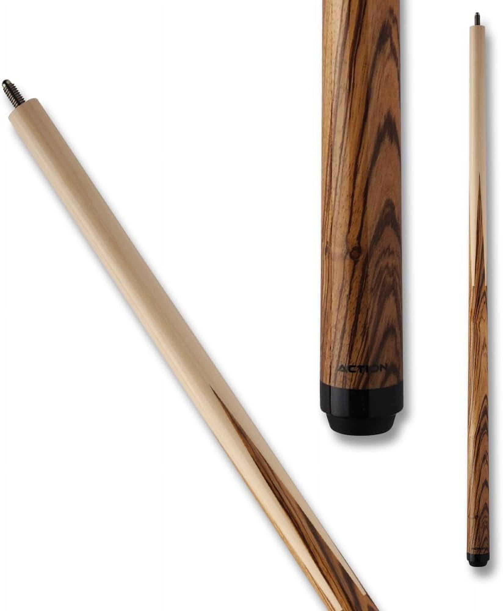 Sneaky Pete Billiards Pool Cue Stick - Zebrawood - Walmart.com