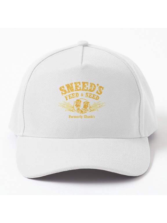 Sneed's Feed and Seed Baseball Hat, Farm Supply Store-Inspired Graphic Design, Classic Cap