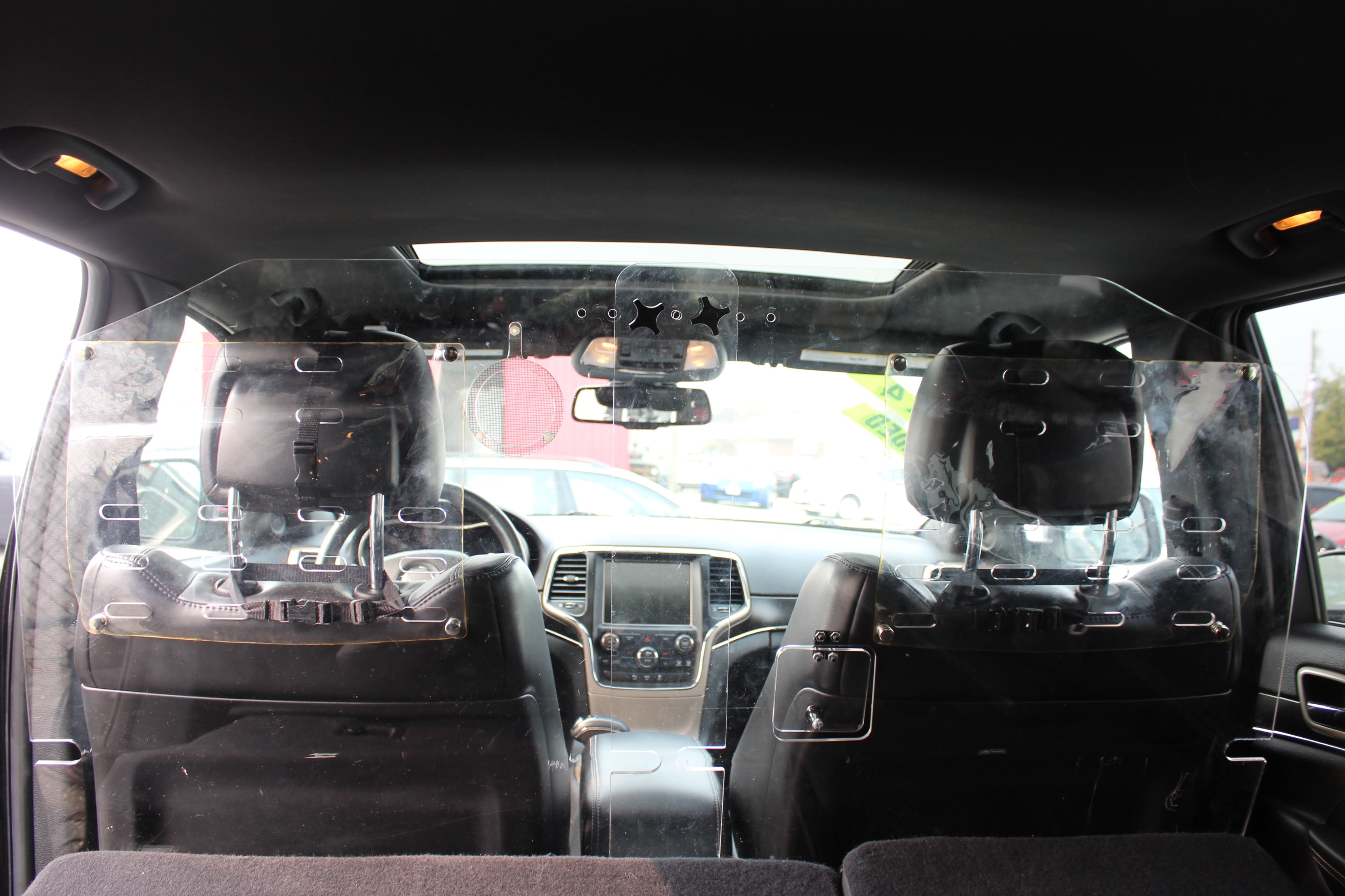 Sneeze Guard For Car; Vehicle Sneeze Guard