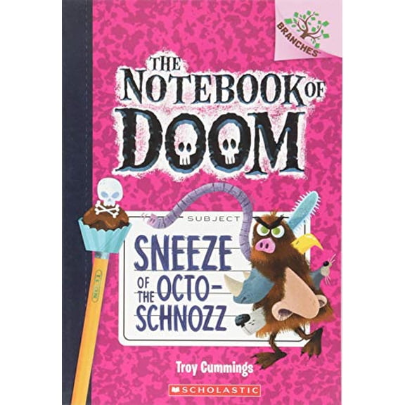 Pre-Owned Sneeze of the Octo-Schnozz: A Branches Book (The Notebook of Doom #11) (Paperback) 9781338034486