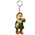 thumbnail image 1 of Sneezy Dwarf PVC Key Ring Keychain Figure Figurine Snow White Ornament Charm 3” New, 1 of 1