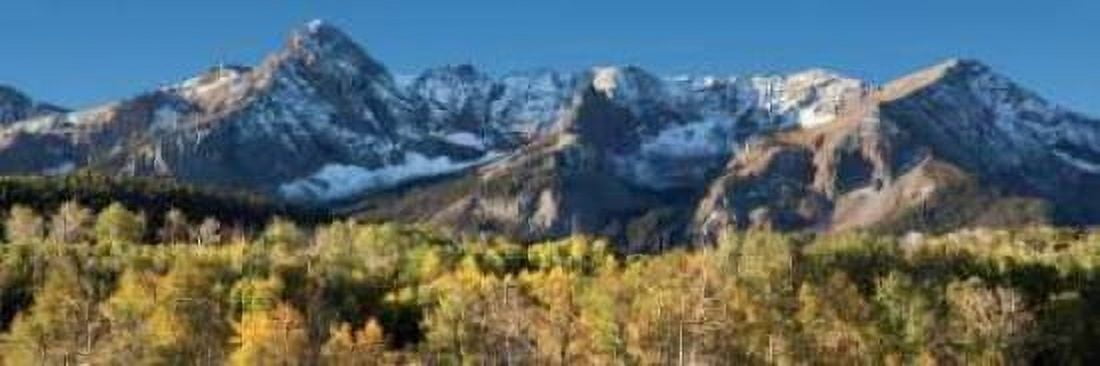 Sneffles Range Panorama Canvas Art - Larry Malvin (12 x 36)