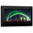 thumbnail image 1 of Snegirev, Andrey 14x10 Black Modern Framed Museum Art Print Titled - Northern Lights, 1 of 5
