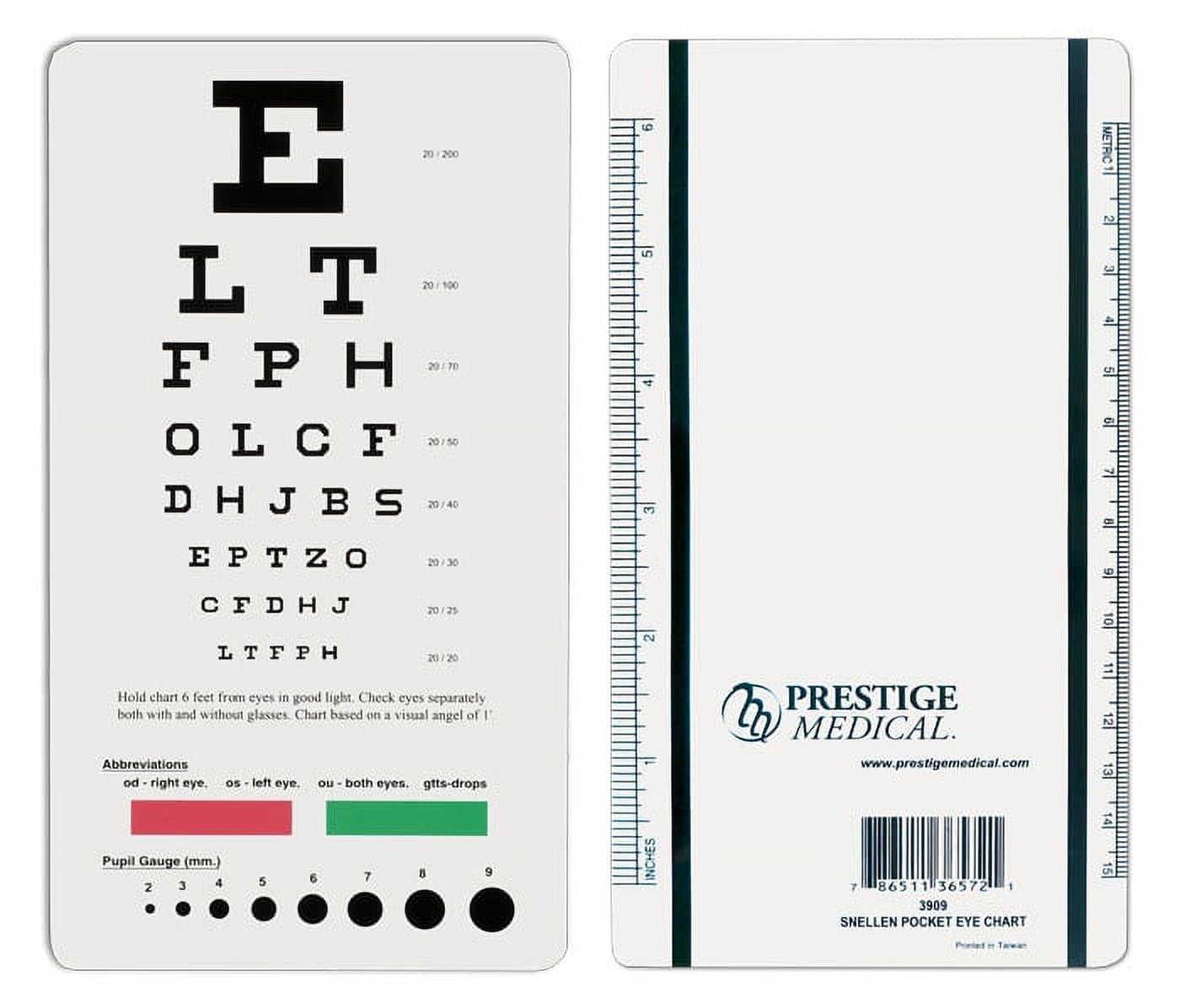 Printable Snellen Eye Charts