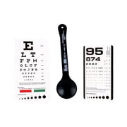 Snellen & Rosenbaum Pocket Eye Chart with Occluder 3 Piece Set