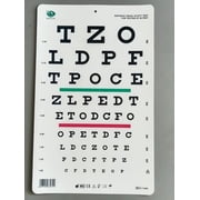 Snellen Translucent Distance Vision Testing Chart