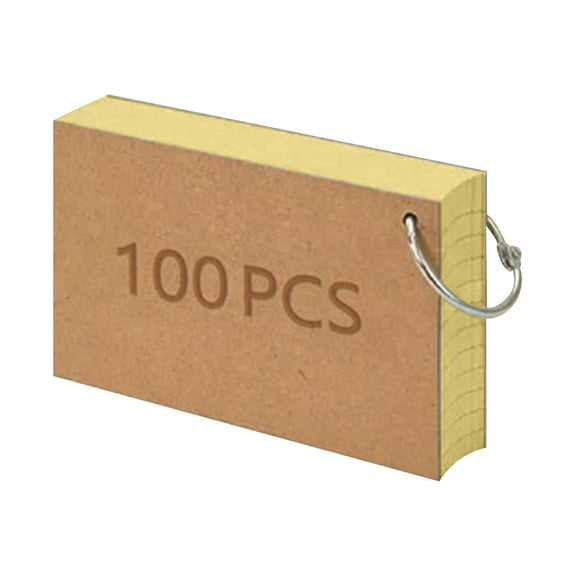 Snfy 5in School Supplies College, Flash Cards, Note Cards, Index Cards, Colored Index Cards 3x5 Inch Flash Cards With Ring Lined Flashcards Note Cards for Studying School Supplies College, 100 Count