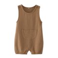 thumbnail image 1 of Sngxgn Baby Bodysuit for Girls Boys Long Sleeve Sleepers(Red,73), 1 of 9