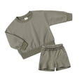 thumbnail image 1 of Sngxgn Baby Boy Clothes Print Tops + Pants Sweatsuit Outfits(D,130), 1 of 6