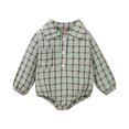 thumbnail image 1 of Sngxgn Baby Boy Cotton Bodysuit Long Sleeve Jumpsuit Outfits Clothes(Green,90), 1 of 7