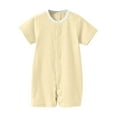thumbnail image 1 of Sngxgn Baby Boys' Sleeveless Bodysuit Dress(Yellow,80), 1 of 9