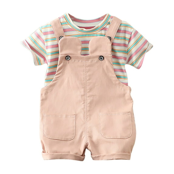 Sngxgn Baby Girl Clothes Sets, 2pcs Long Sleeve Clothes Outfits Toddler Girl Sets(Red,3-4 Years)