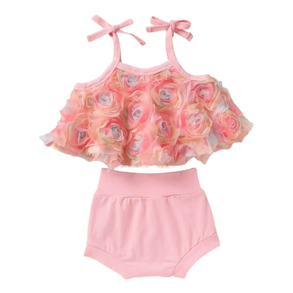 Sngxgn Baby Girl Clothes Sets, 2pcs Long Sleeve Clothes Outfits Toddler Girl Sets(Red,70)