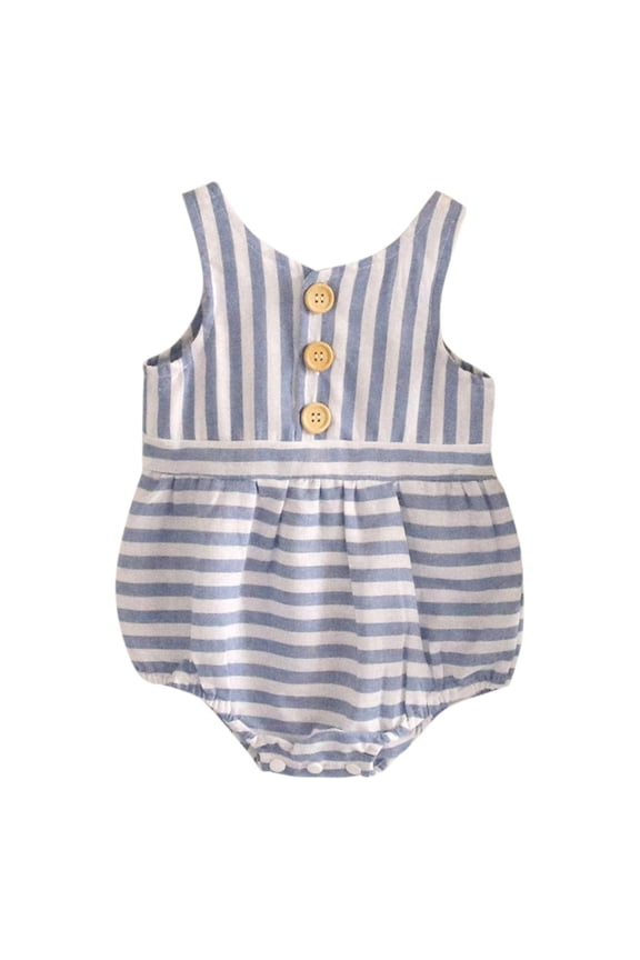 Baby Girls Ruffle Bodysuit Solid Long sleeved Onesie Casual Plain Blouse Romper(Blue,90)