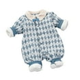 thumbnail image 1 of Sngxgn Baby Girls' Short-Sleeve Bodysuits(Blue,73), 1 of 3