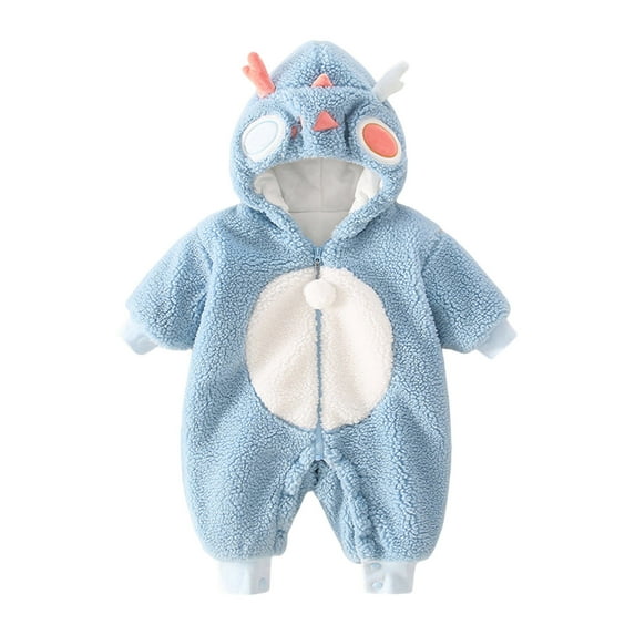 Sngxgn Baby Girls and Long Sleeve Bodysuits(Blue,90)